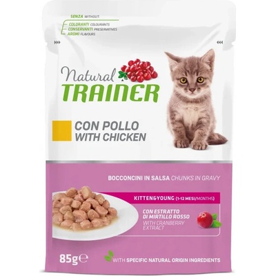 Natural Trainer Cat KITTEN&YOUNG kure 85 g