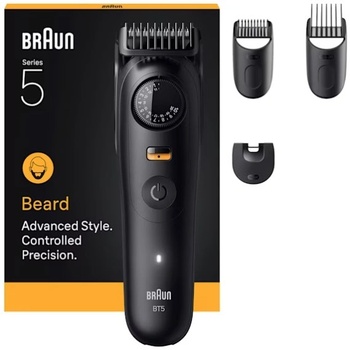 Image 1 of Braun BeardTrimmer 9 BT5520 тример за брада Батерия 40 2 см Работа на мокро и сухо Черен (7500435244992)
