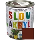 Farby na kov Slovakryl 0230 0,75kg hnedý