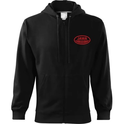 mikina Jawa 3MZ černá červená