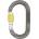DMM Заключващ се карабинер Dmm Ultra O Locking carabiner - Titanium / Lime Green - размер Screwgate (1-Pack) (322-0029-0711)
