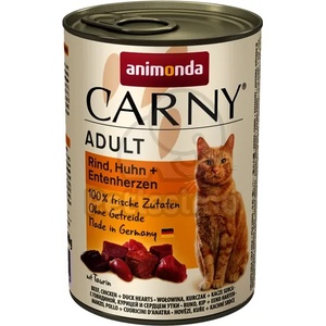 Animonda Carny Adult beef, chicken & duck 24x200 g
