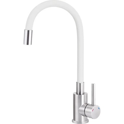 Твоят Стил - Кухненски Мивки Бял гъвкав / огъващ се смесител за кухня - flex 5100