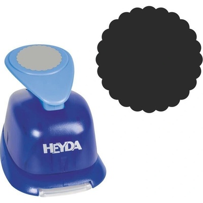 Heyda Děrovač raznice modrý 25 mm Kolečko vroubek – Hledejceny.cz