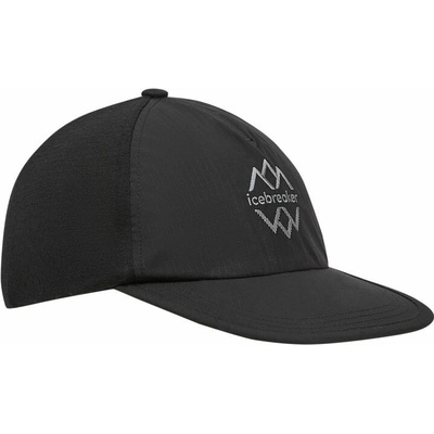 ICEBREAKER Unisex Shell+ Windbreaker Trucker Hat Logo Black