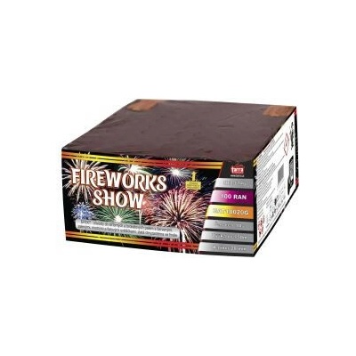 Ohňostroj Batéria výmetnic FIREWORKS SHOW 100 RÁN 4/1