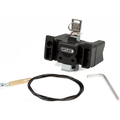 Ortlieb Handlebar Mounting-Set w. Lock Цвят: черен