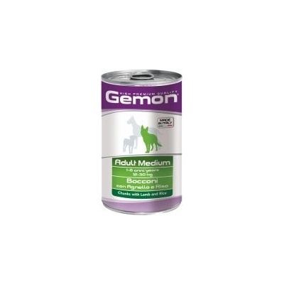 Gemona Adult Dog HP Medium kúsky jahňacie s ryžou 1250 g