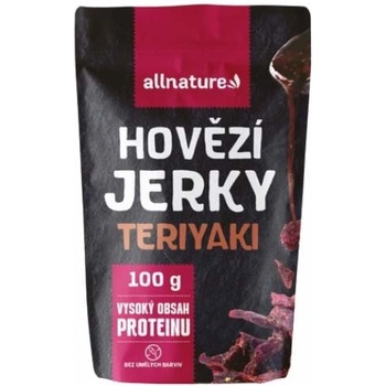Allnature Beef Jerky Teriyaki sušené mäso hovädzie 100 g