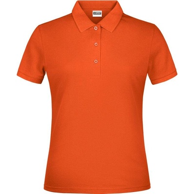 James & Nicholson JN 791 Dámske piqué polo oranžová