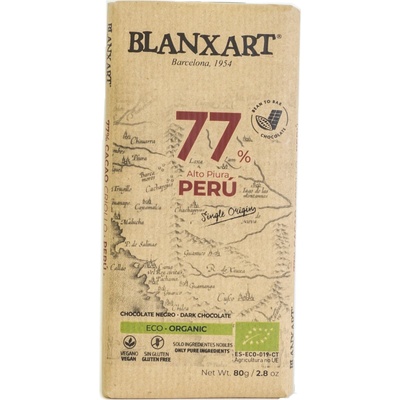 Blanxart Premium Organic Peru BIO 77% 80 g