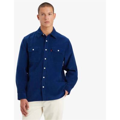 Levi's Men's Jackson Worker Estate Blue Overshirt - Estate Blue