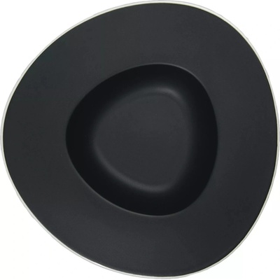 LE COQ Persephone Hlboký tanier 275 mm čierna biela 8 ks