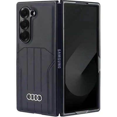 Audi Synthetic Leather MagSafe Case за Samsung Galaxy Z Fold 6 - черен (6955250228282)