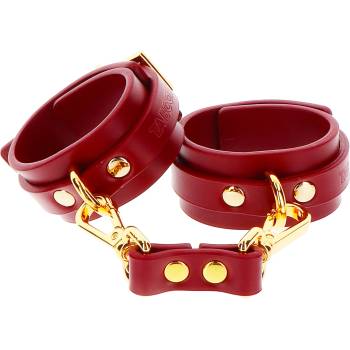 Image 1 of Taboom Bondage in Luxury Wrist Cuffs Red