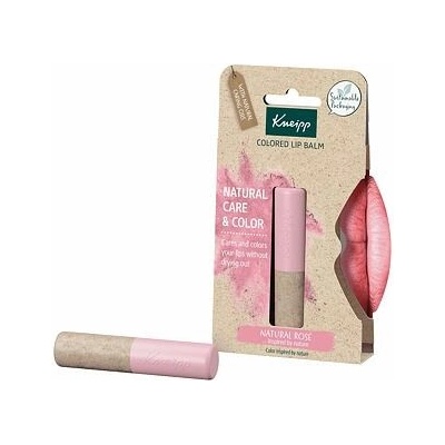 Kneipp Natural Care & Color tónovací balzam na pery Natural Rosé 3,5 g