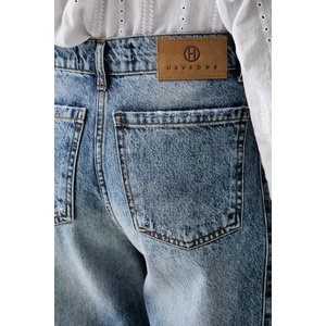 Haveone дънки flare дамски (PLS.Q298)