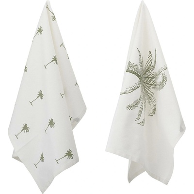 Bloomingville Bavlněná utěrka set 2 ks 50x70 cm