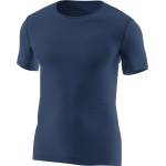 Löffler Мъжко мериносово термобельо Löffler Shirt S/S Merino Light Merino base layer - Dark Blue - размер 50 (EU) (015-2140-0114)