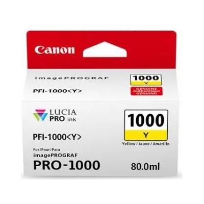 Canon PFI-1000Y Yellow (BS0549C001AA)