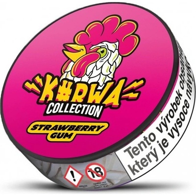 Kurwa Collection strawberry gum 12 mg 20 sáčků – Zboží Mobilmania