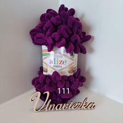 Alize Puffy fialová tmavá 111