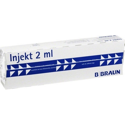 B. Braun injekční stříkačka 2 ml 100 ks 4606027V – Zboží Dáma