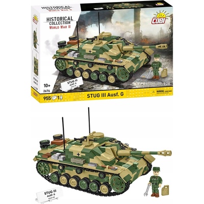 COBI 2676 World War II German self-propelled assault gun STUG III Ausf. G 1:28