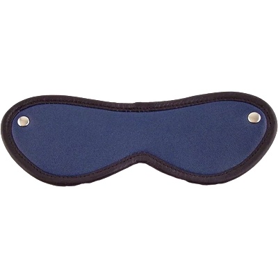 ostatní ROUGE Leather Blindfold Eye Mask Blue