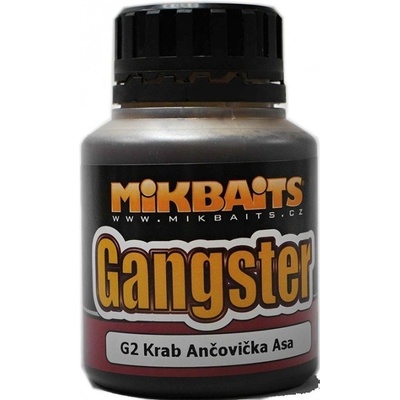 MikBaits Gangster Dip G2 Ančovička & Krab & Asa 125 ml