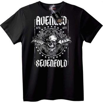 NOONEBRAND Avenged Sevenfold Skull T-Shirt - 2XL, Black