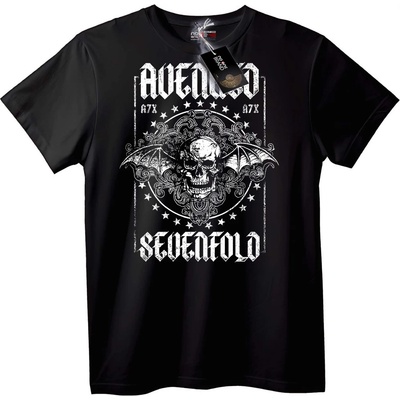 NOONEBRAND Avenged Sevenfold Skull T-Shirt - 2XL, Black