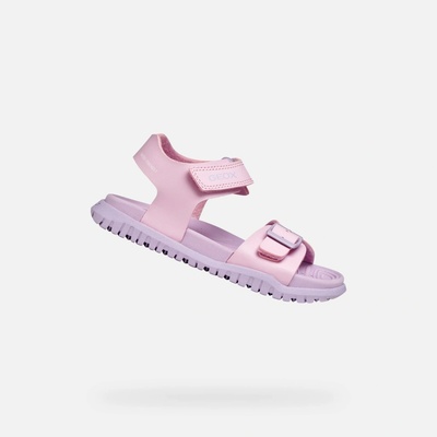 Geox dívčí sandály Sandal Fusbetto G013374 Růžová