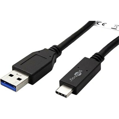 Goobay 11.92.9081 USB 10Gbps (3.2 gen 2) USB3.0 A(M) - USB C(M) PD 60W 1m černý