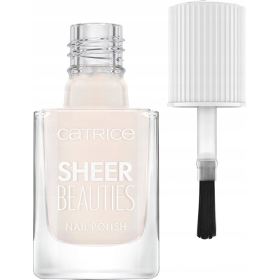 Catrice Sheer Beauties lak na nechty 010 Milky Not Guilty 10,5 ml