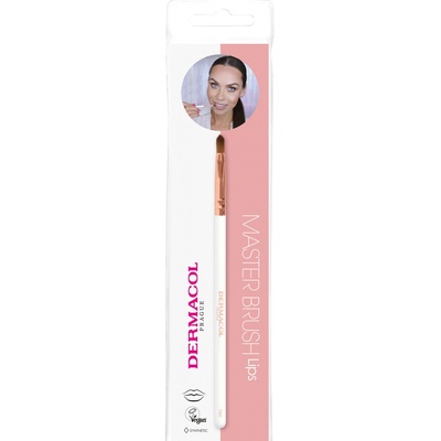 Dermacol Accessories Master Brush by Petra Lovely Hair štetec na pery typ D60 Rose Gold