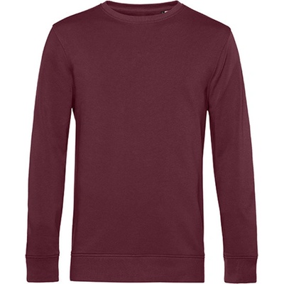B&C tričko s dlhým rukávom WU31B burgundy