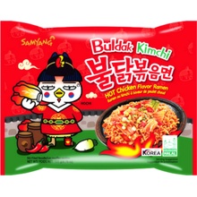 Samyang Buldak Kimchi Pálivý Kuřecí Ramen instantní nudle 140g
