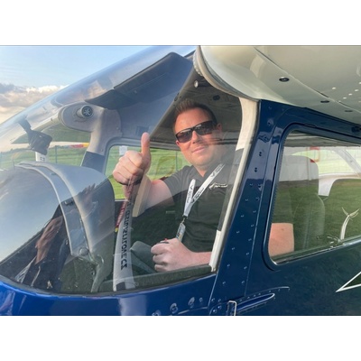 Privátní let pilotem letadla na zkoušku Brno