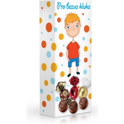 Selllot Čokoládové plněné pralinky Pro bezva kluka 84 g