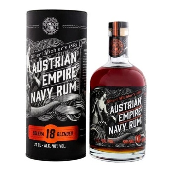 Austrian Empire Solera Blended Navy Rum 18 40% 0,7 l (tuba)