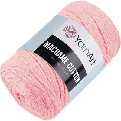 Stoklasa Pletací příze Macrame Cotton 250 g Balení: 1 ks, Varianta: 40 (762) růžová sv. 40 (762) růžová sv.