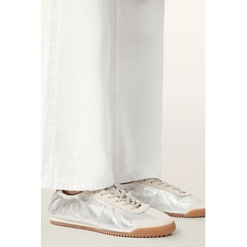 AllSaints Кожени маратонки AllSaints Kenny Runner (W054FD.SLV)