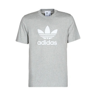 adidas trička s krátkým rukávem TREFOIL T-shirt Šedá