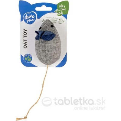 Duvo+ Eco myš s catnipom 8,5 x 4,5 x 6 cm