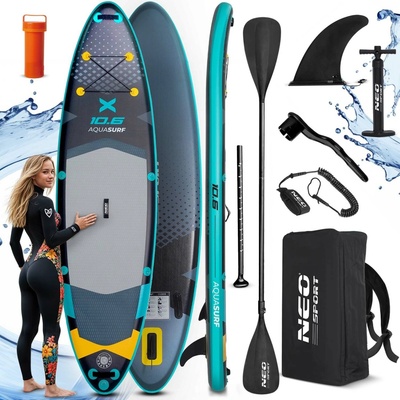 Paddleboard Neo-Sport Aquasurf 320 x 84 x 15 cm 170207