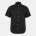 Vans Unisex Solid Short-Sleeve Shirt - Black