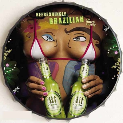Ceduľa vrchnák Brazilian Beer Gils