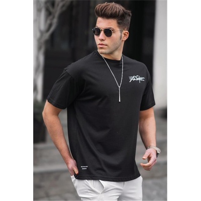 Madmext Мъжка тениска 5217 - Черна 302011 (302011_Черно)