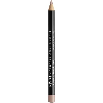 NYX Professional Makeup Slim Lip Pencil кремообразен и дълготраен молив за устни нюанс 822 Coffee